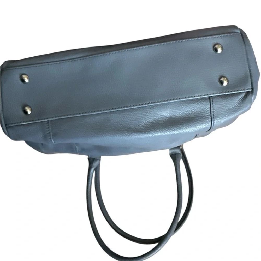 Tignanello Periwinkle Leather Handbag